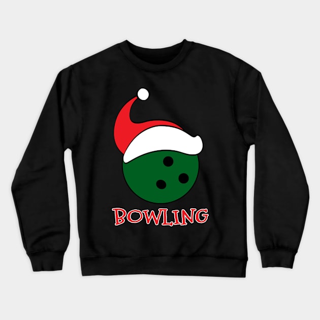 Bowling Christmas gift Crewneck Sweatshirt by JamesBosh